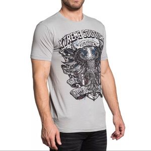 Xtreme Couture By Affliction Herren T-Shirt The Edge White